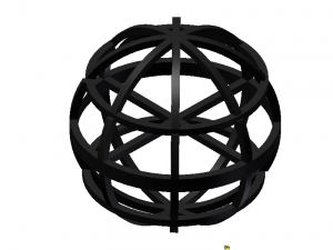 Sphere frame